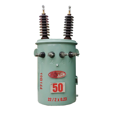 TRANSFORMER 1-PHASE, 2 BUSHINGS 50KVA